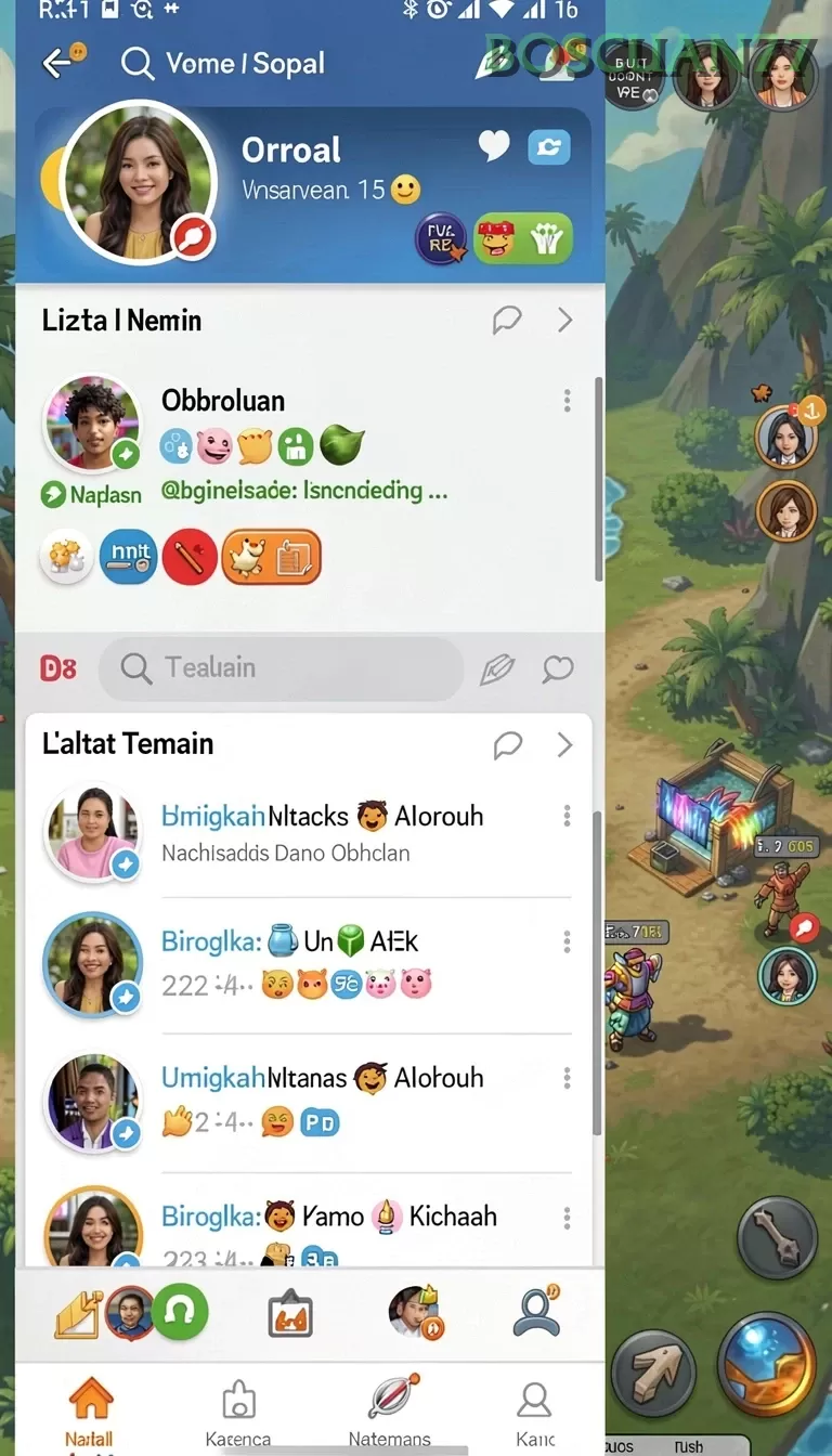 Cuplikan layar I8 — aktivitas