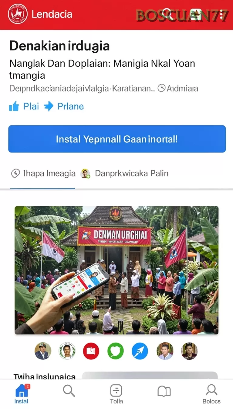 Cuplikan layar DANATOTO — aktivitas